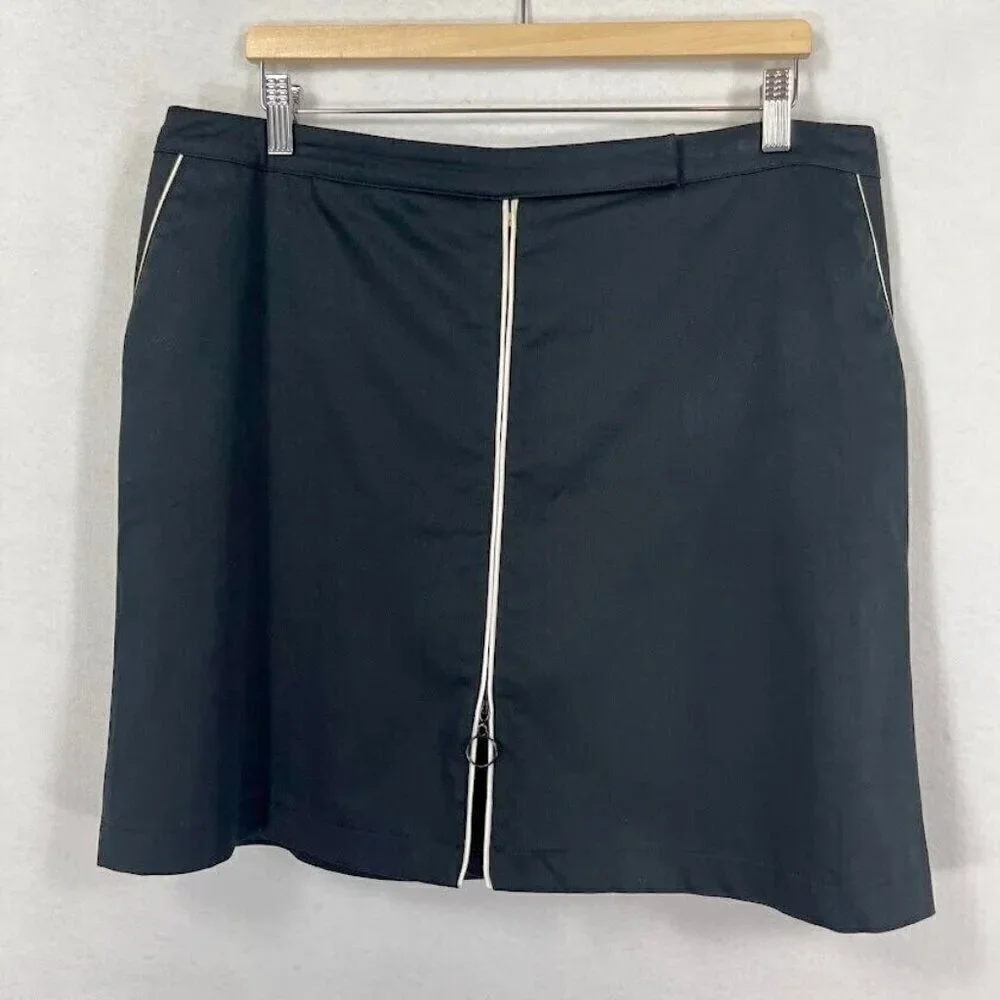 Tribal Front Zip Skort Golf Tennis Preppy Outdoor Academia Flirty